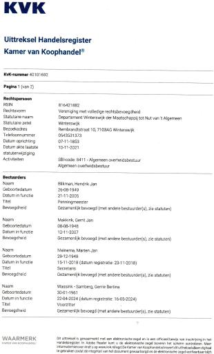 KvK NUT Blad 1